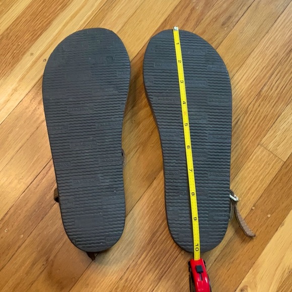 RAINBOW T-Strap Leather Sandals - Picture 3 of 6